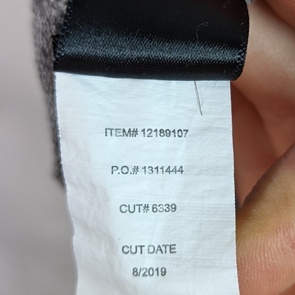 Torrid Gray Shirt 2X 2 Crop Striped Plus Long Sleeve Henley Button Stretch White - Picture 10 of 13